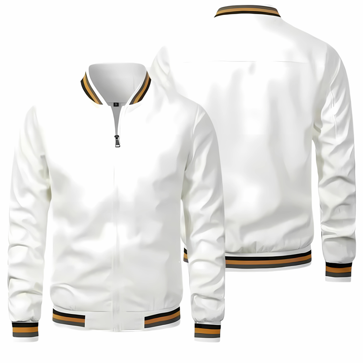 Maverick™ - Stilfull Randig Bomberjacka – bild 11