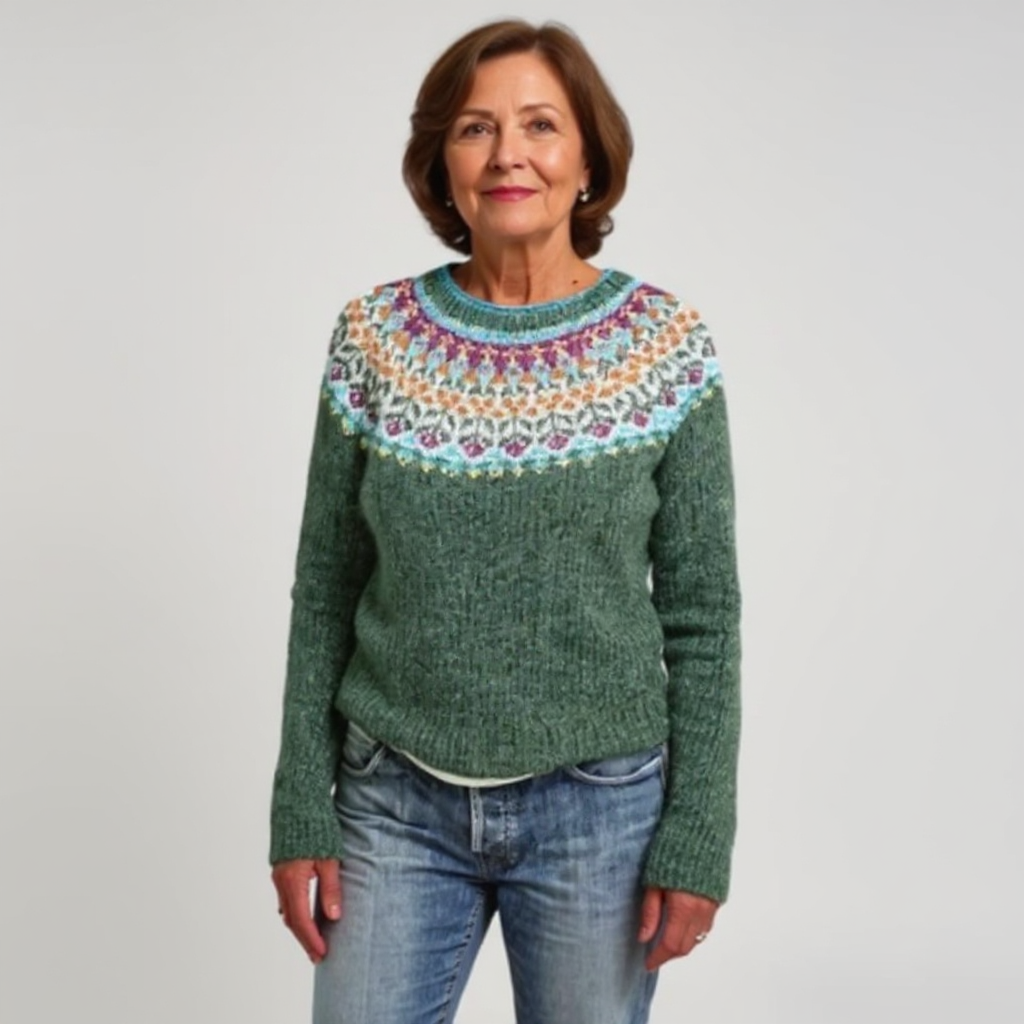 Abigail | Vintage Islandstrikpullover – bild 2