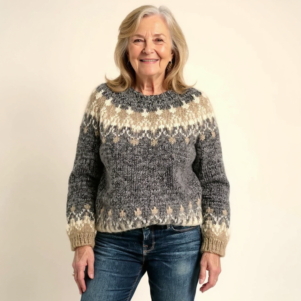 Angela | Vintage Islandpullover – bild 5