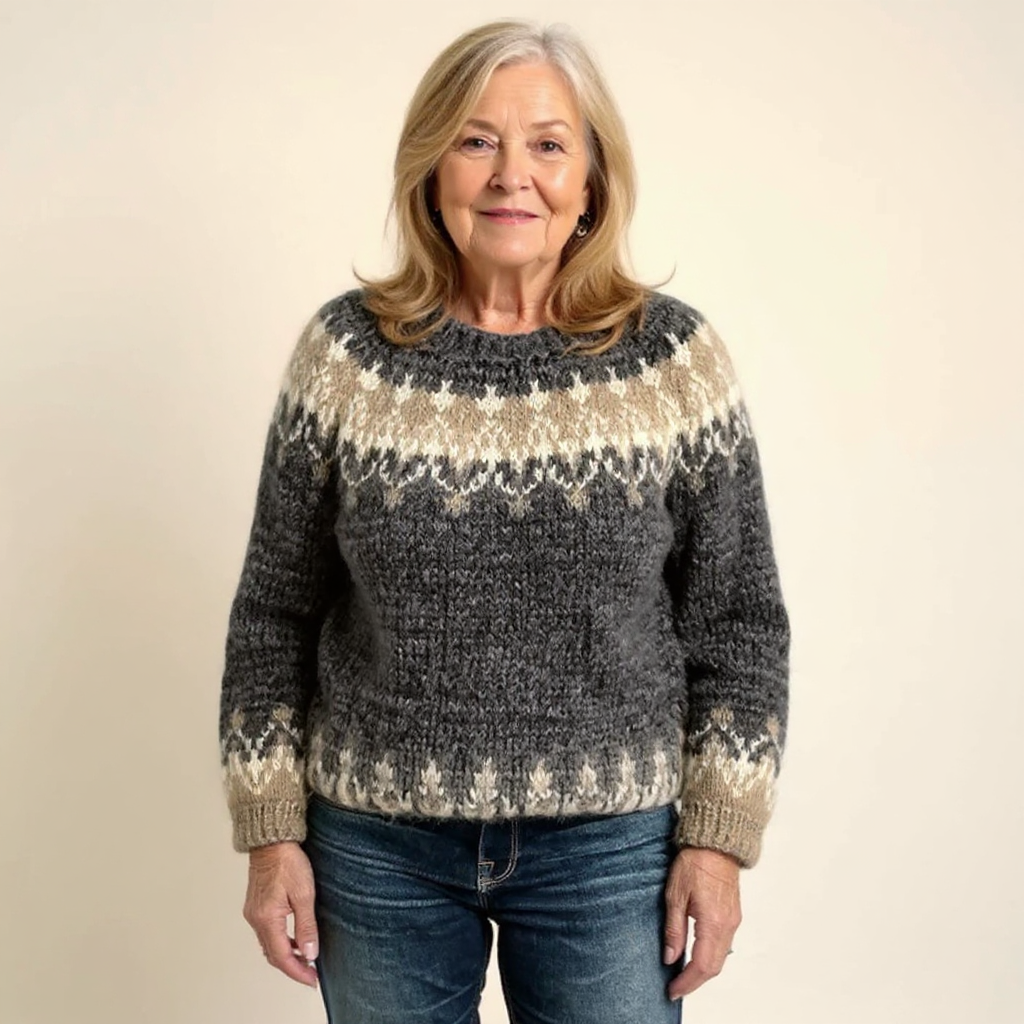 Angela | Vintage Islandpullover – bild 9