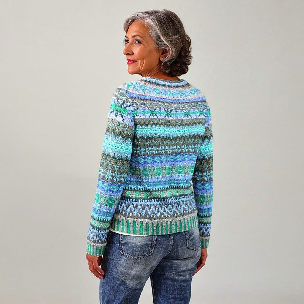 Bethany | Vintage Islandpullover – bild 3