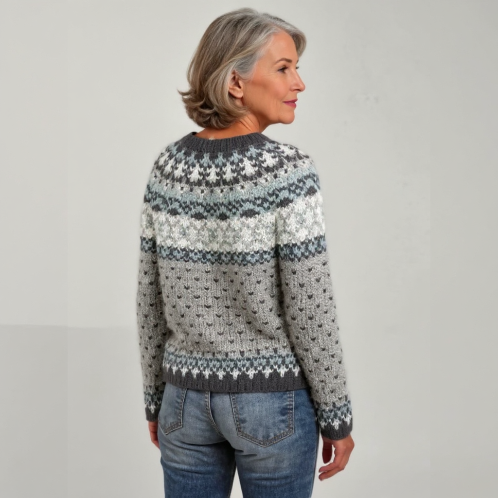 Erica | Vintage Islandpullover – bild 3