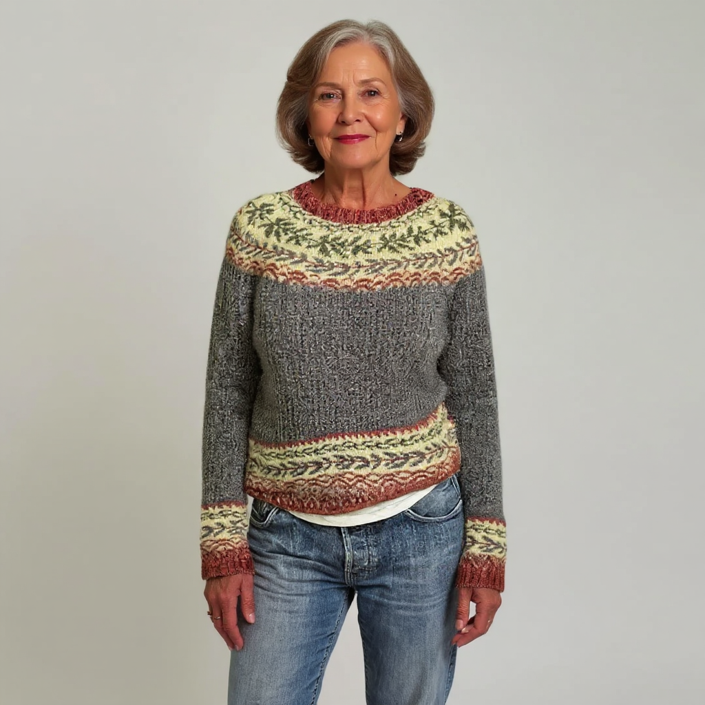 Frances | Vintage Islandstrikpullover – bild 2