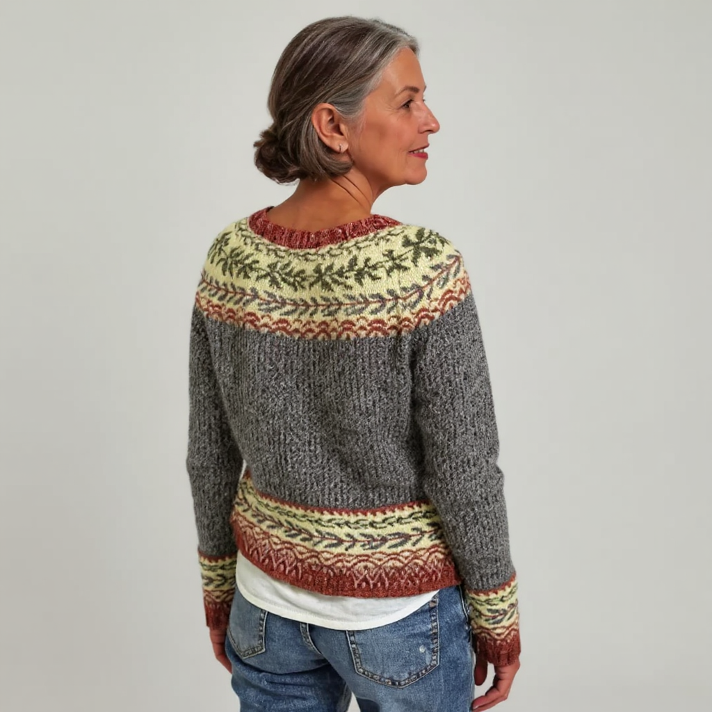 Frances | Vintage Islandstrikpullover – bild 3
