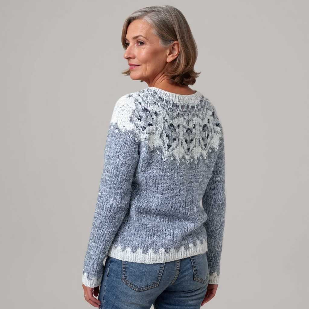 Jamie | Vintage Islandstrikpullover – bild 3