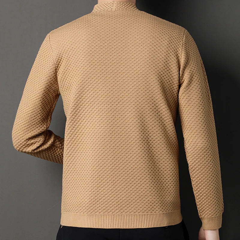 Andrew™ - Klassisk Elegant Jacquardkavaj – bild 9