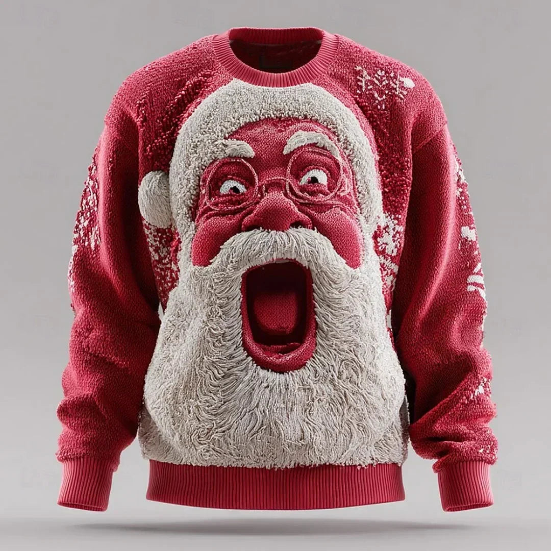 Joris™ - Unisex Limited-Edition Bekväm Tröja med 3D-tryck av Jultomten – bild 3