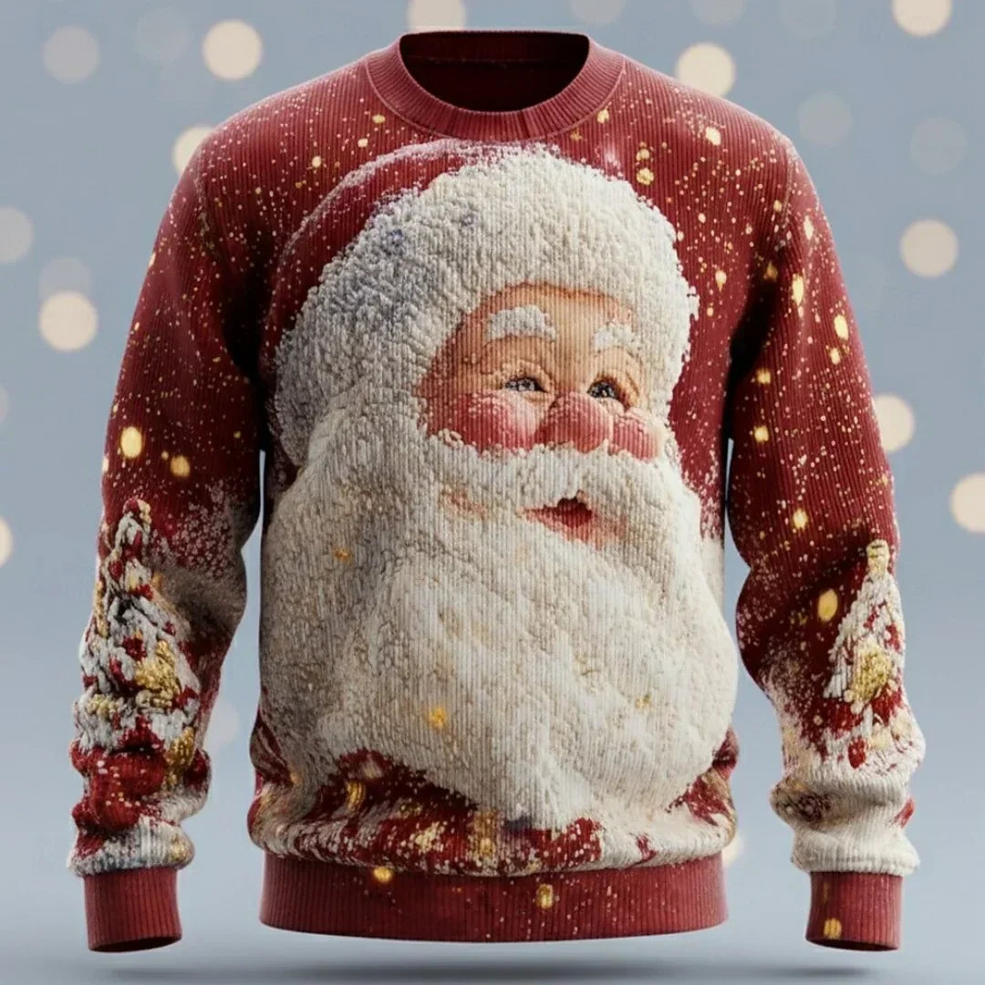 Joris™ - Unisex Limited-Edition Bekväm Tröja med 3D-tryck av Jultomten – bild 5