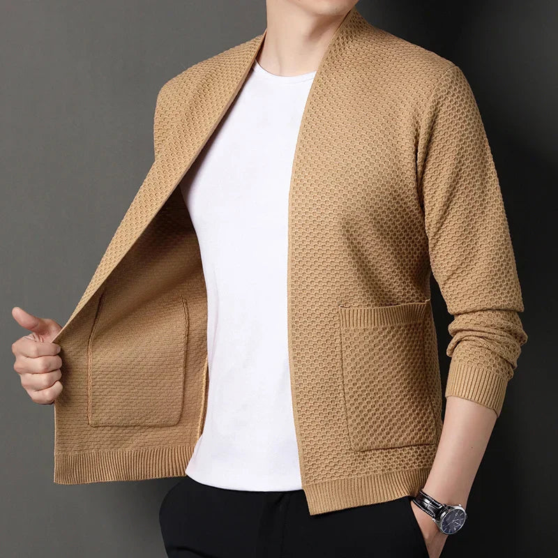 Andrew™ - Klassisk Elegant Jacquardkavaj – bild 8