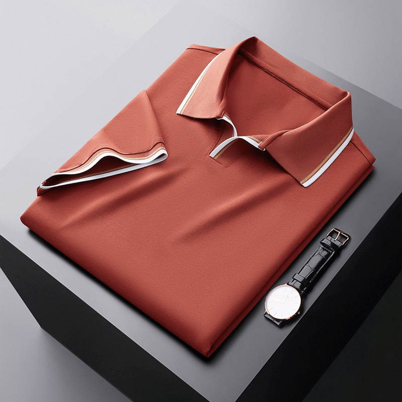 Josef™ - Prestige Silk Pikétröja – bild 5