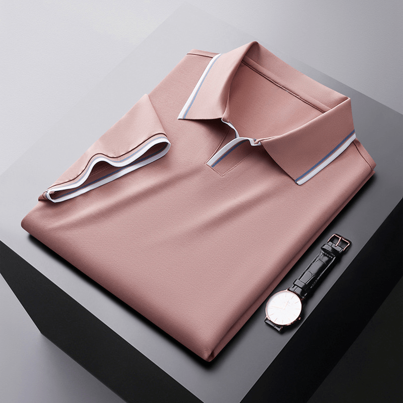Josef™ - Prestige Silk Pikétröja – bild 4