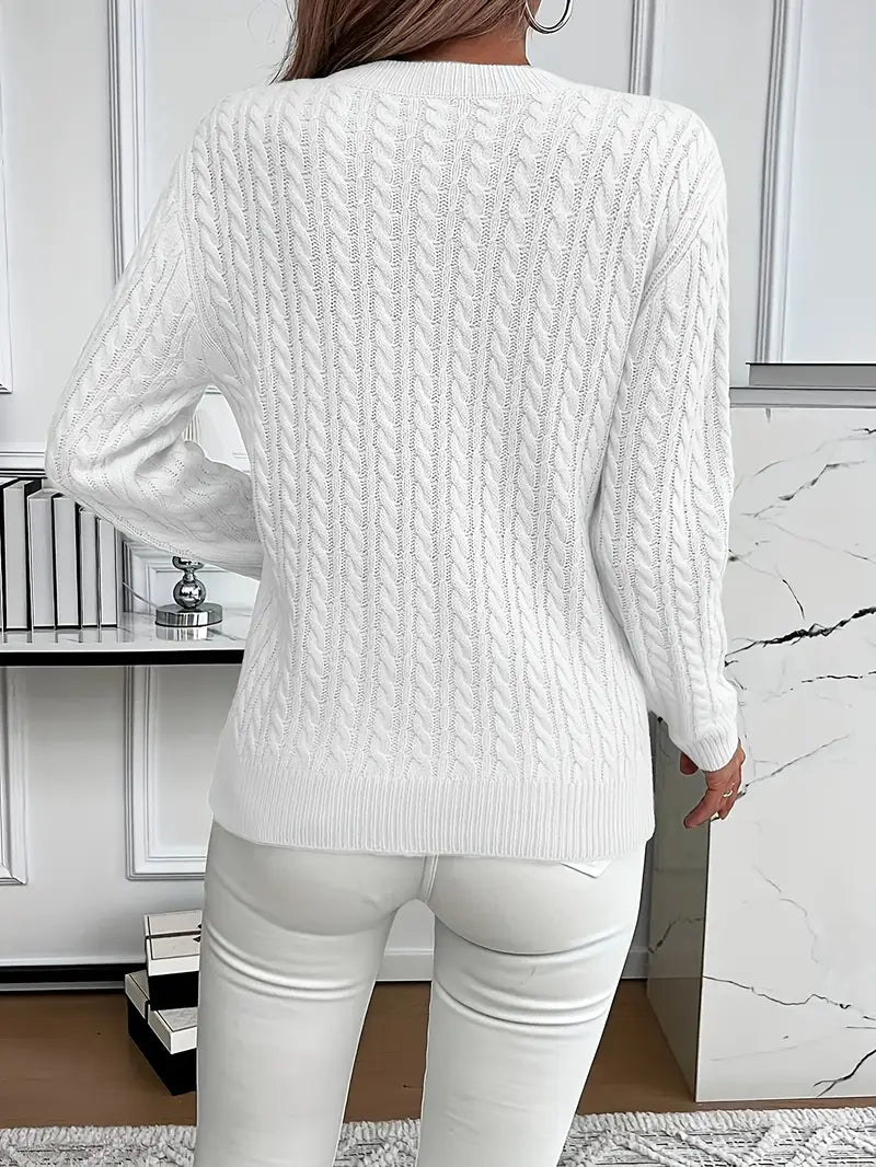 Lena | Kabelstickad tröja – bild 10