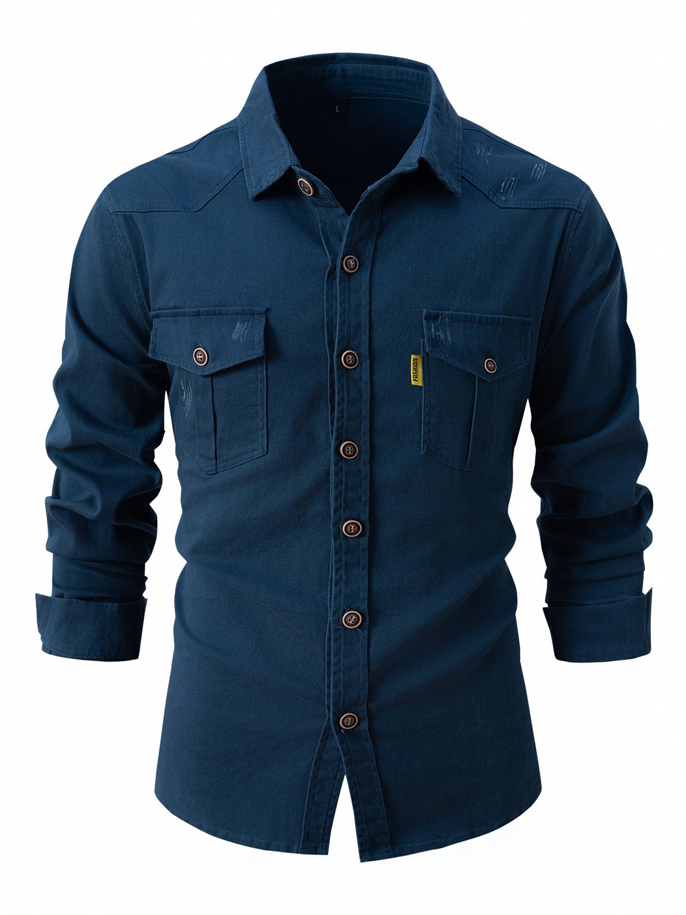 Mason™ - Stilren Skjorta med Långärmad Design – bild 4