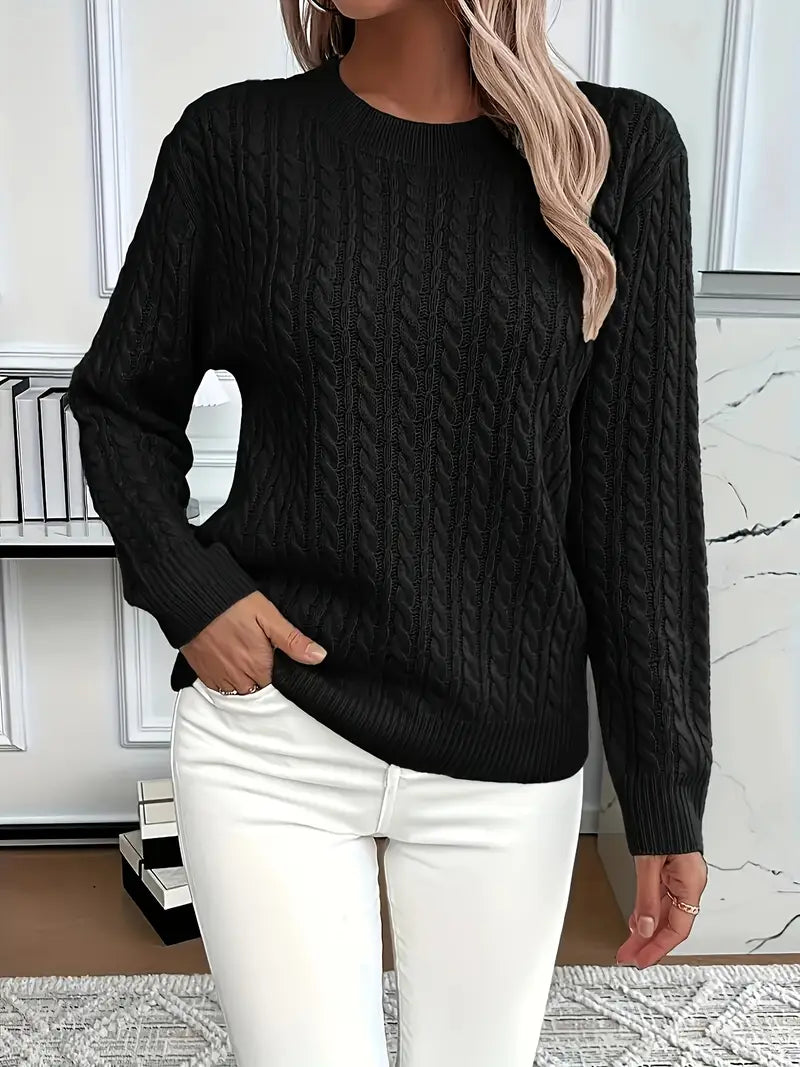 Lena | Kabelstickad tröja – bild 6
