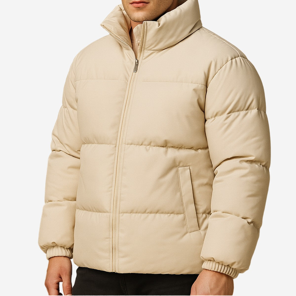 Frostvela - Vadderad Vinterjacka Med Huva Kall Väderdagar