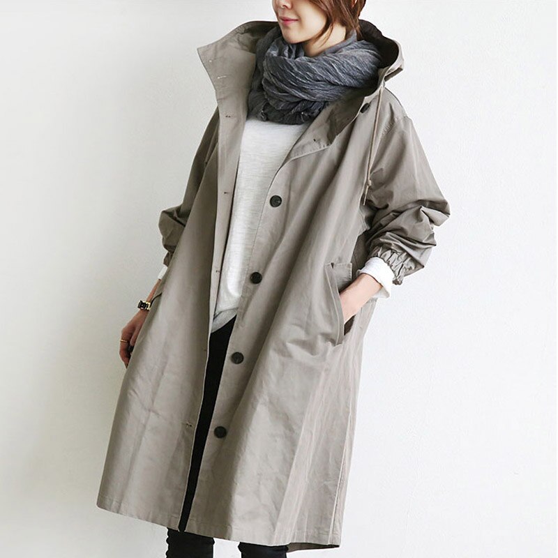Mandy | Elegant vattentät trenchcoat