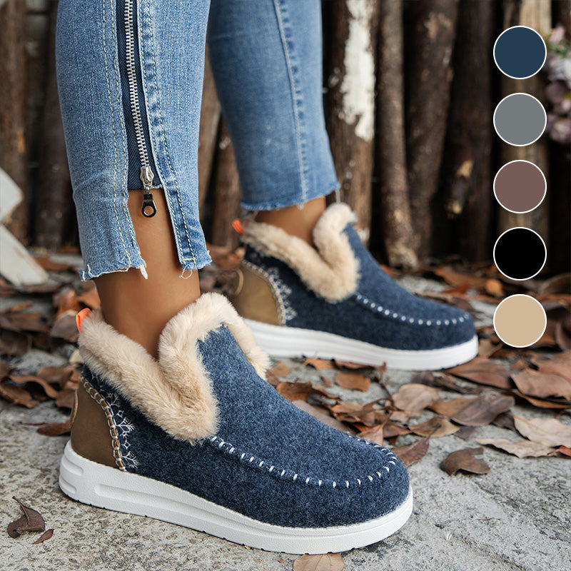 Jenel™ - Mysiga Vinterloafers med Stöd – bild 6