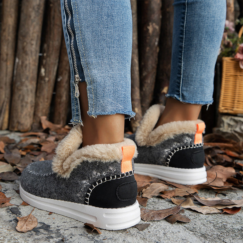 Jenel™ - Mysiga Vinterloafers med Stöd – bild 4
