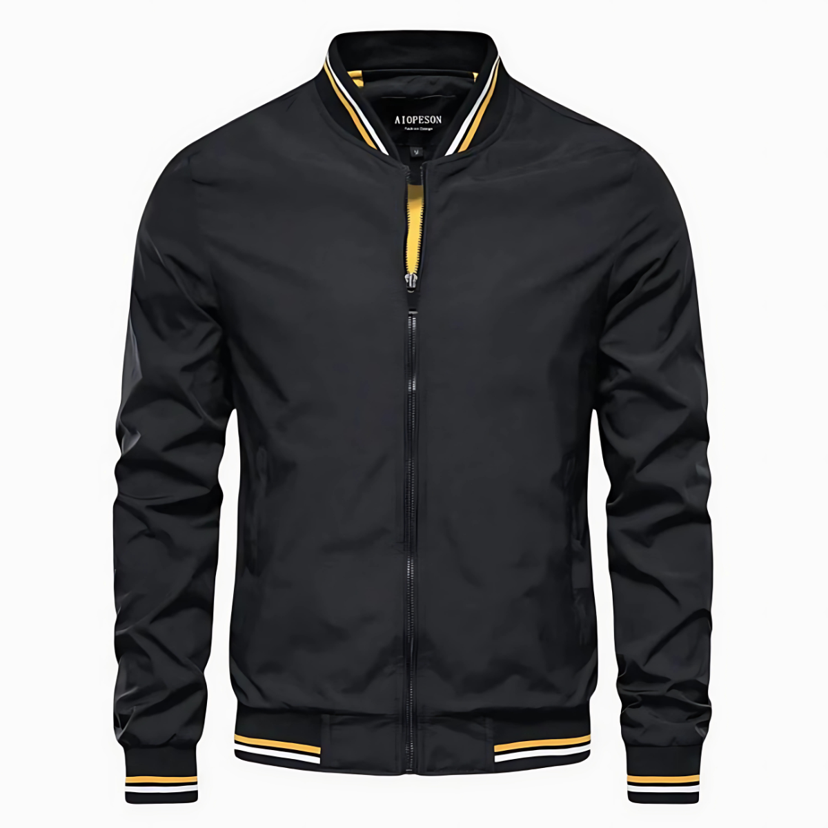 Maverick™ - Stilfull Randig Bomberjacka – bild 9