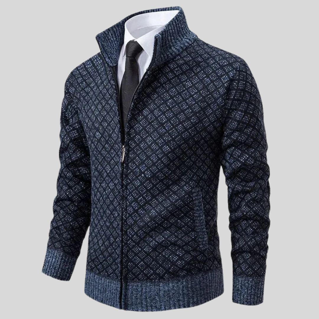 Capsten™ - Elegant Stickad Kofta – bild 2