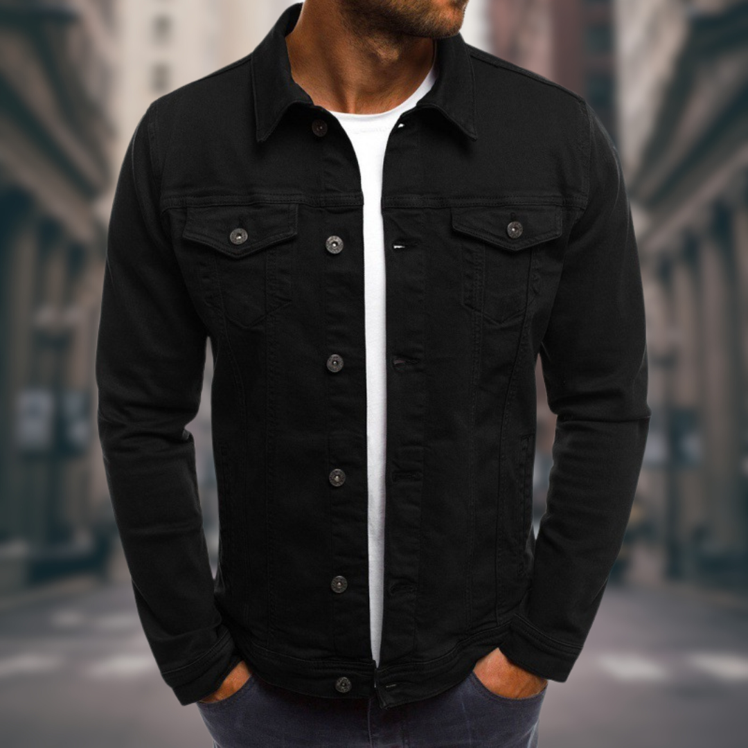 Anthony™ - Denimjacka med Skräddad Passform – bild 2