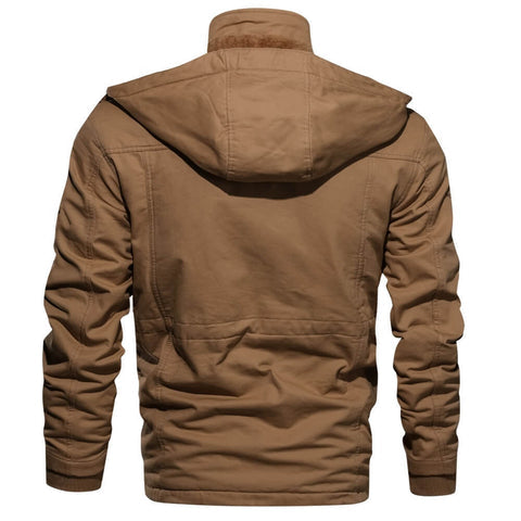 Veyro™ - Stilren Modern Jacka med Foder & Flera Fickor – bild 10