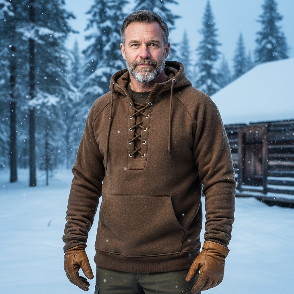 Oskar | NordFjäll™ Slitstark Hoodie – bild 7