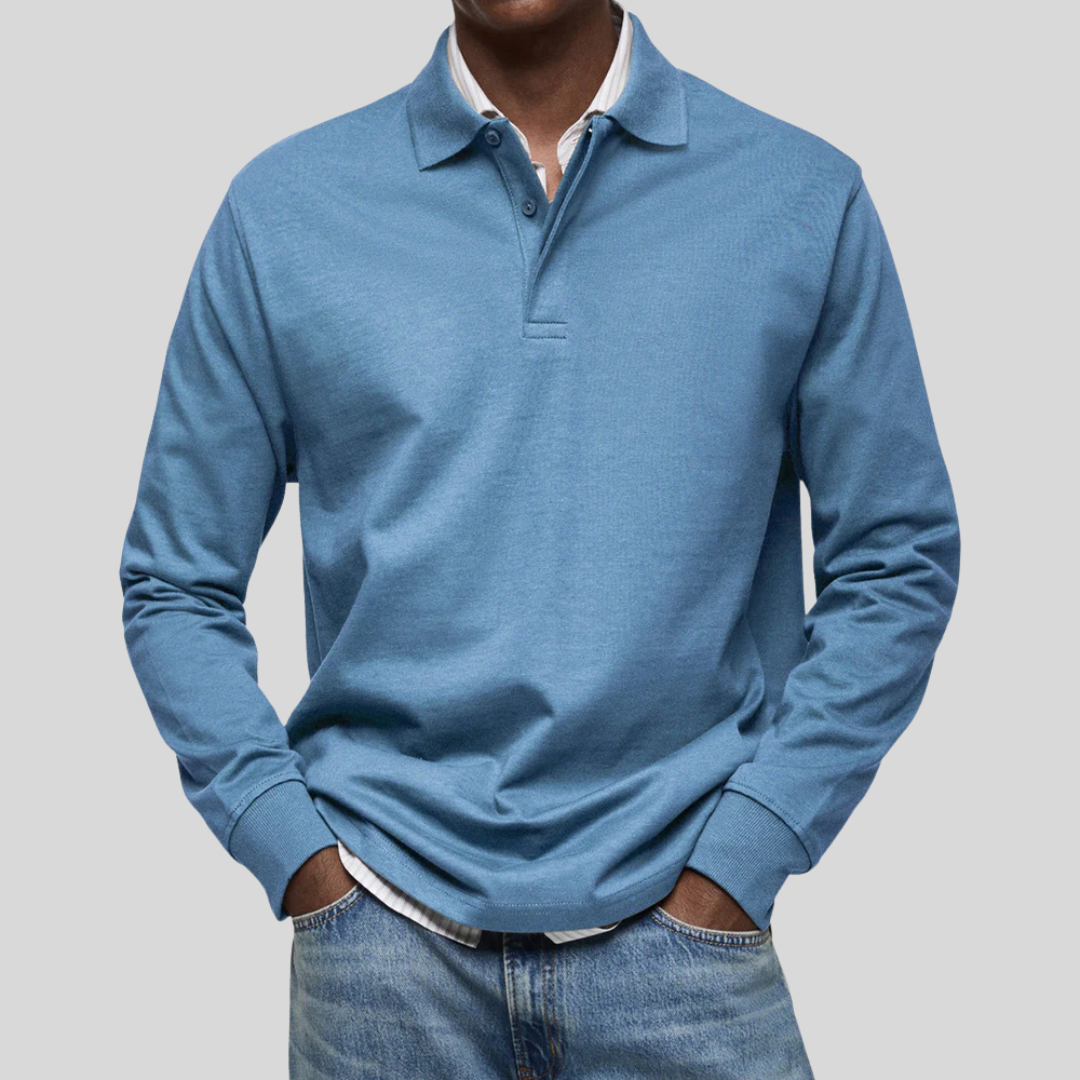 Andre | Lyxig Långärmad Polo