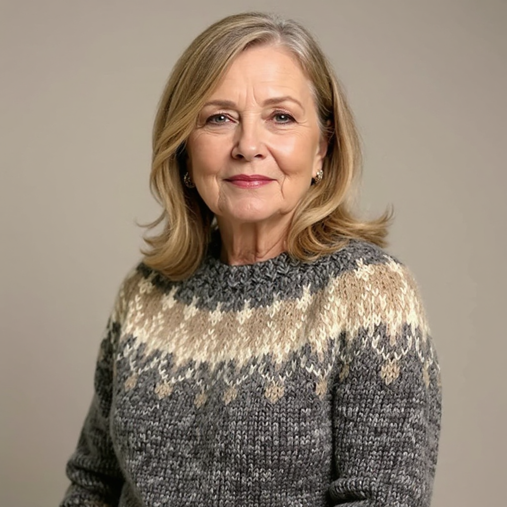 Angela | Vintage Islandpullover – bild 14