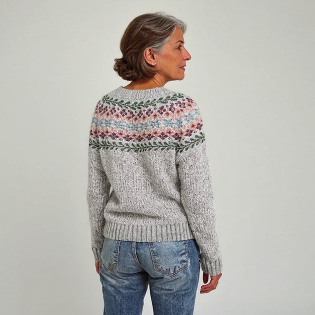 Chelsea | Vintage Islandstrikpullover – bild 3