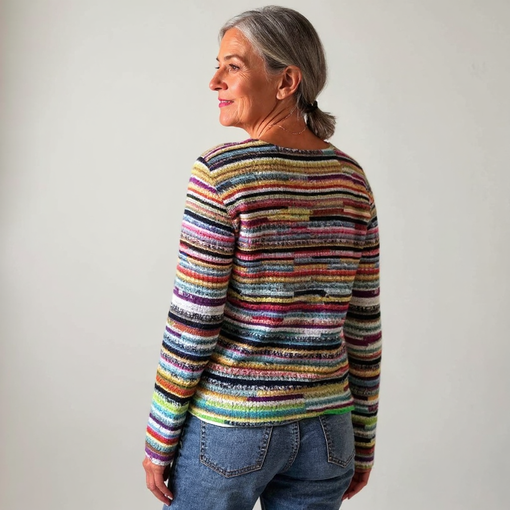 Christina | Vintage Islandstrikpullover – bild 3