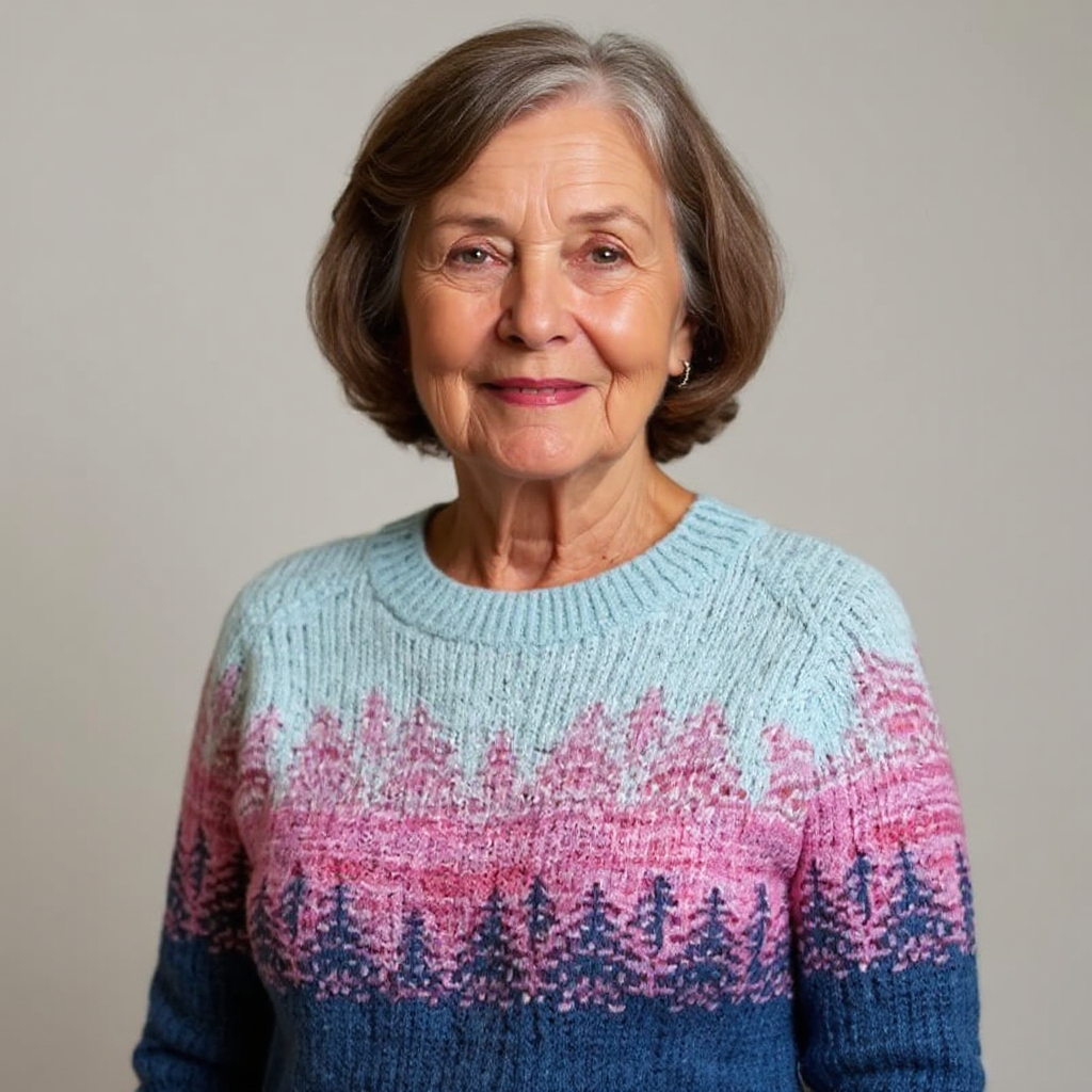 Cynthia | Vintage Islandpullover – bild 4