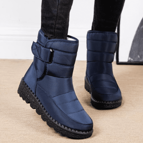 Birgitta™ - Halkfria och Vattentäta Snöstövlar i Fuskpäls – bild 3