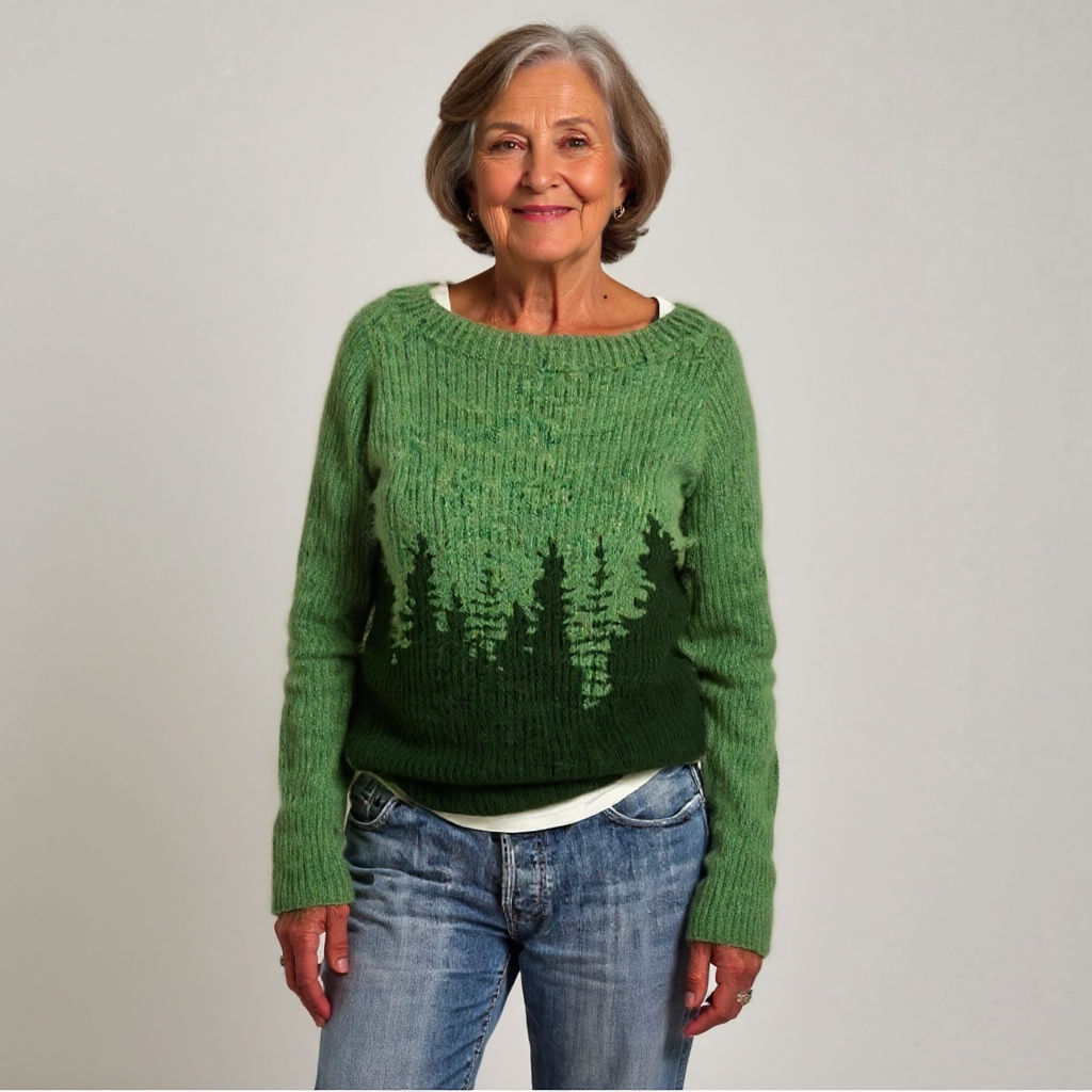 Diana | Vintage Islandstrikpullover – bild 2