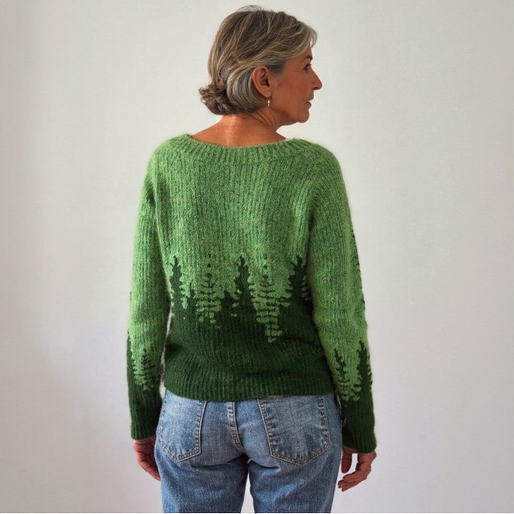 Diana | Vintage Islandstrikpullover – bild 3