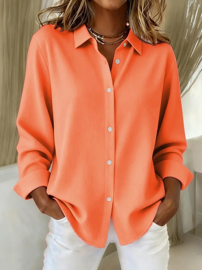 Tove | Elegant blus med knapplist – bild 4