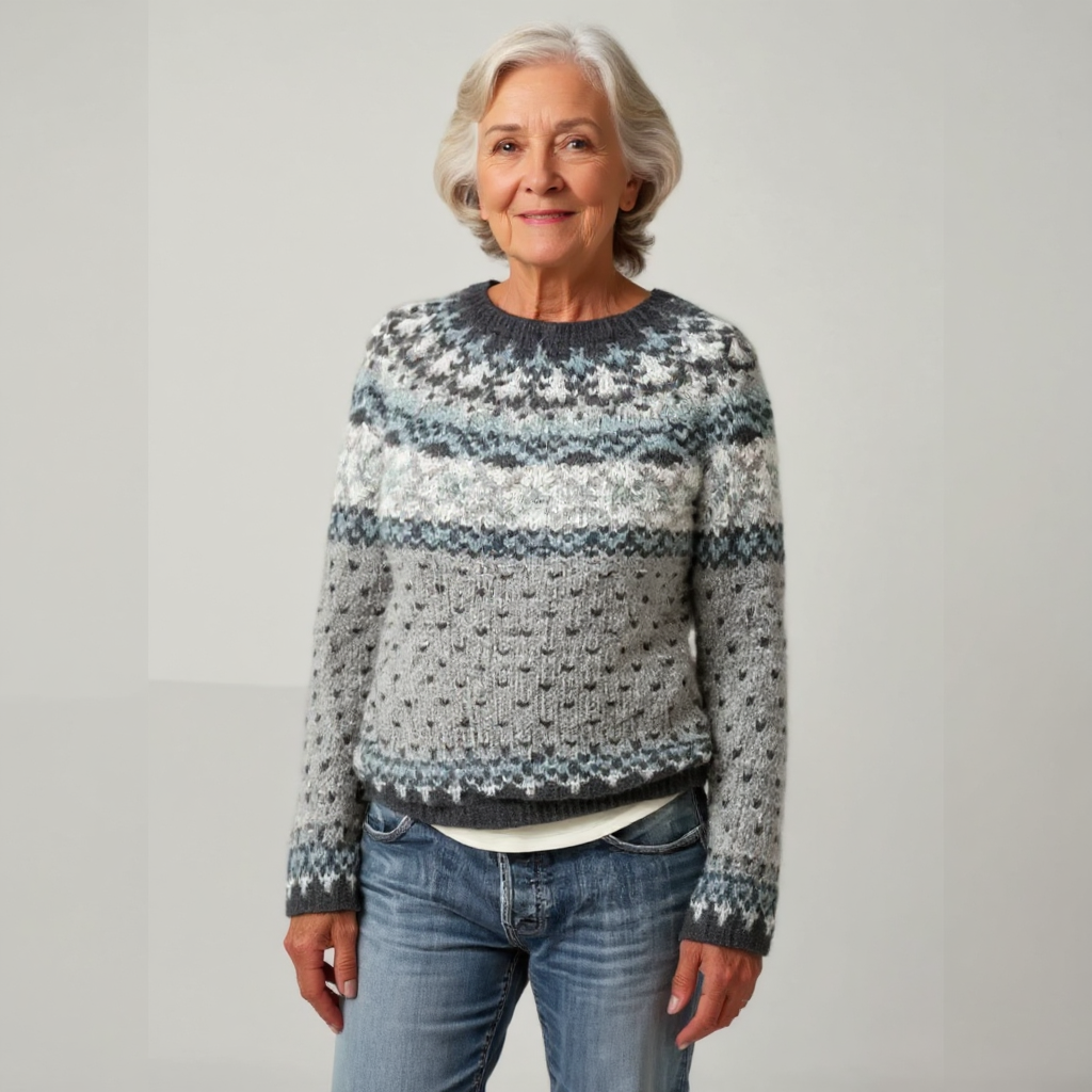 Erica | Vintage Islandpullover – bild 2