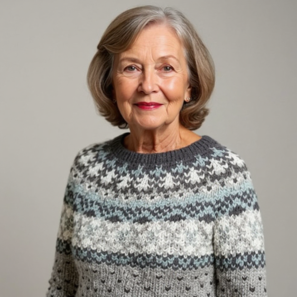 Erica | Vintage Islandpullover – bild 4