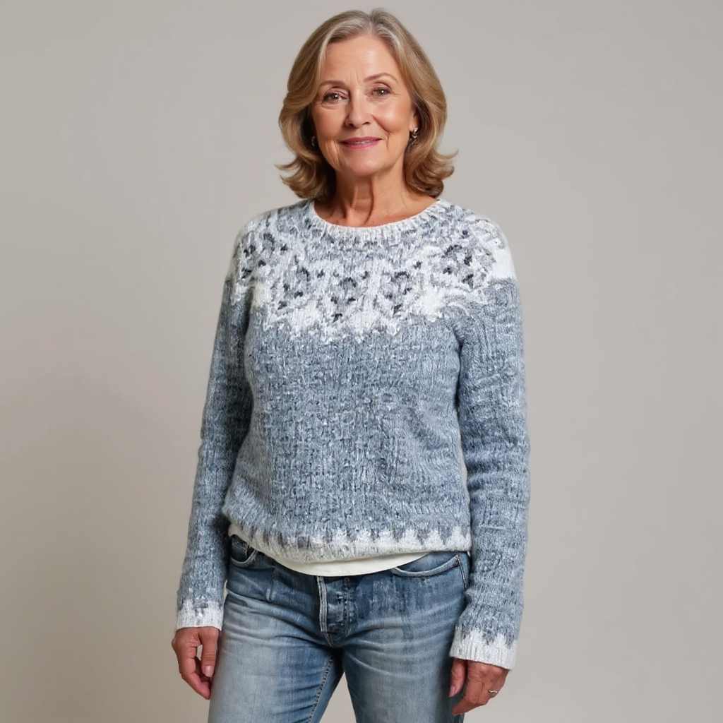 Jamie | Vintage Islandstrikpullover – bild 2