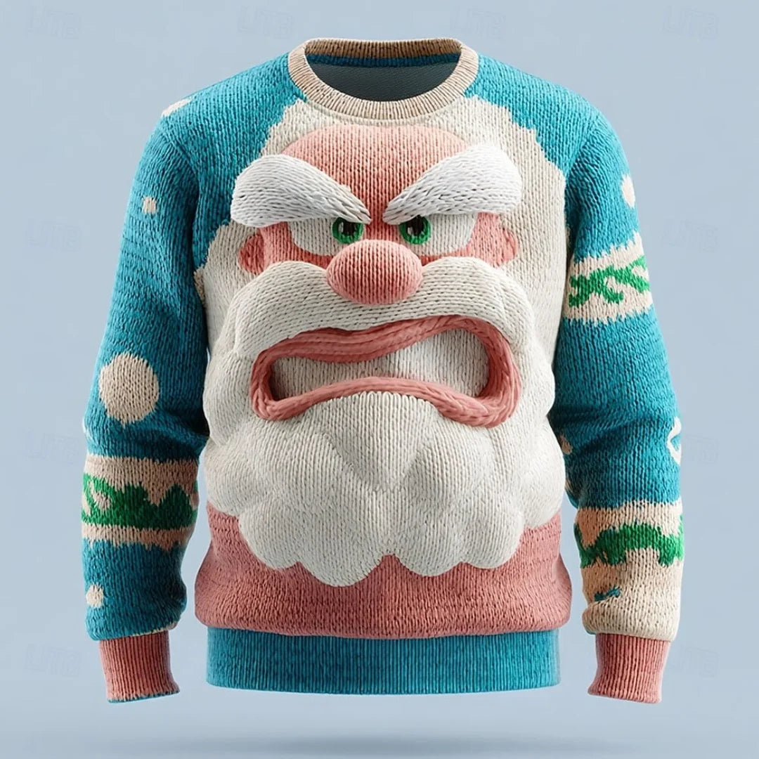 Joris™ - Unisex Limited-Edition Bekväm Tröja med 3D-tryck av Jultomten – bild 2