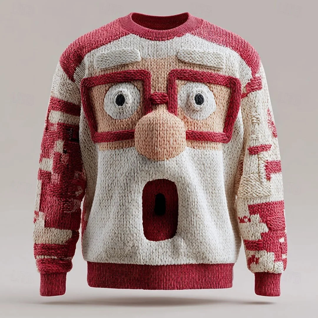 Joris™ - Unisex Limited-Edition Bekväm Tröja med 3D-tryck av Jultomten