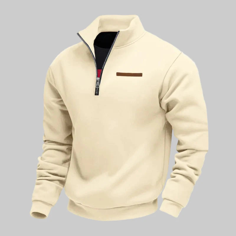 Strion™ - Avslappnad Herrtröja i Fleece