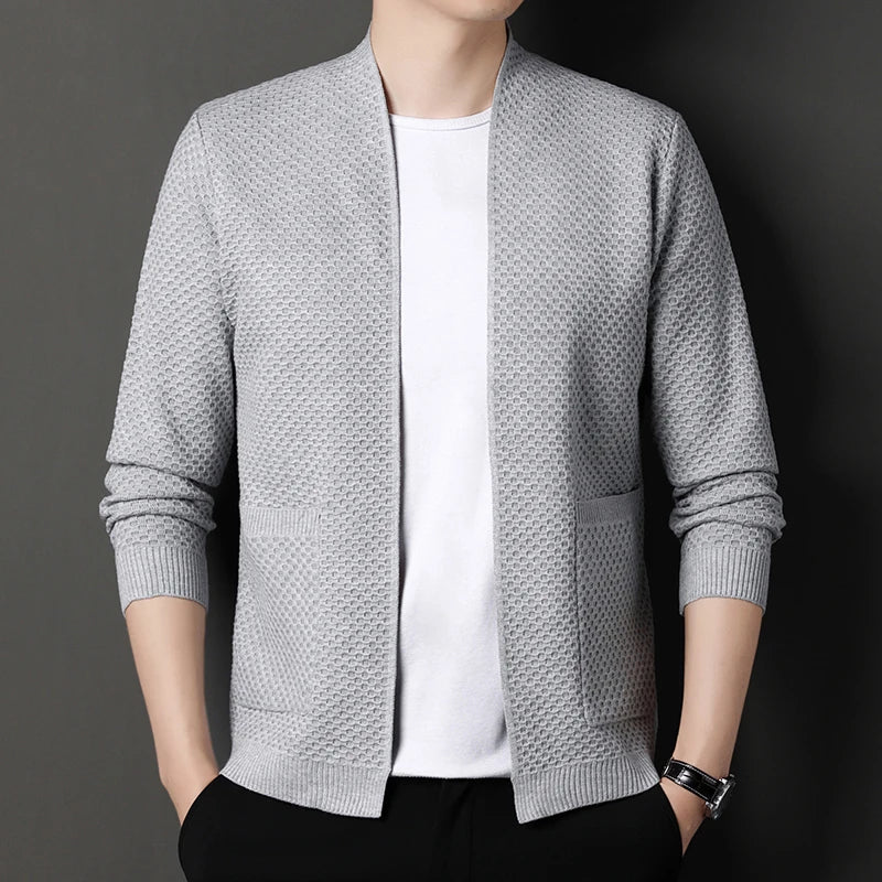 Andrew™ - Klassisk Elegant Jacquardkavaj – bild 7
