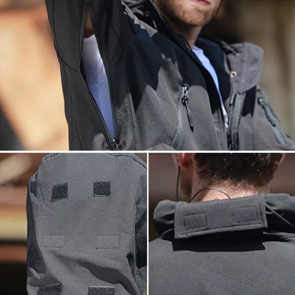 Sven™ - Herrarnas Höst- och Vinterväderskyddade Jacka – bild 9