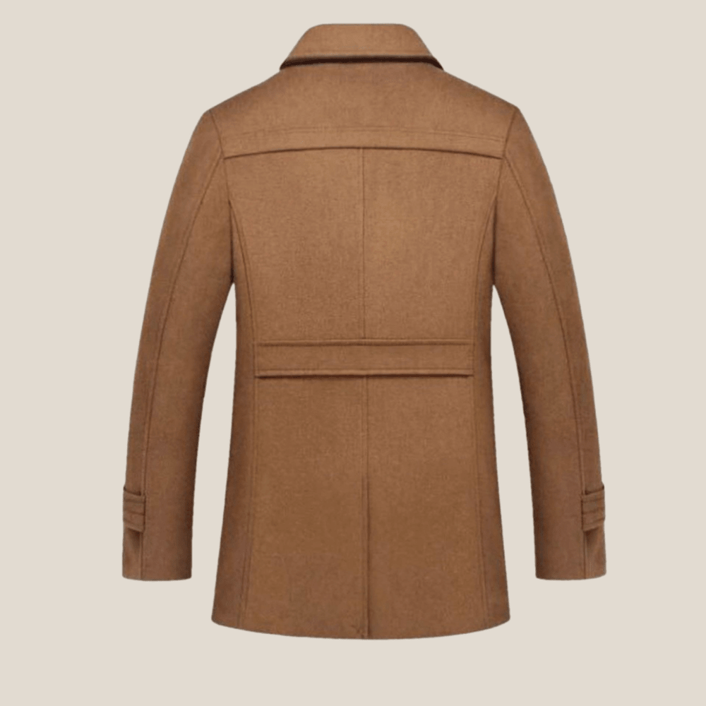 Andre - Klassisk peacoat i ull med tidlös elegans – bild 5