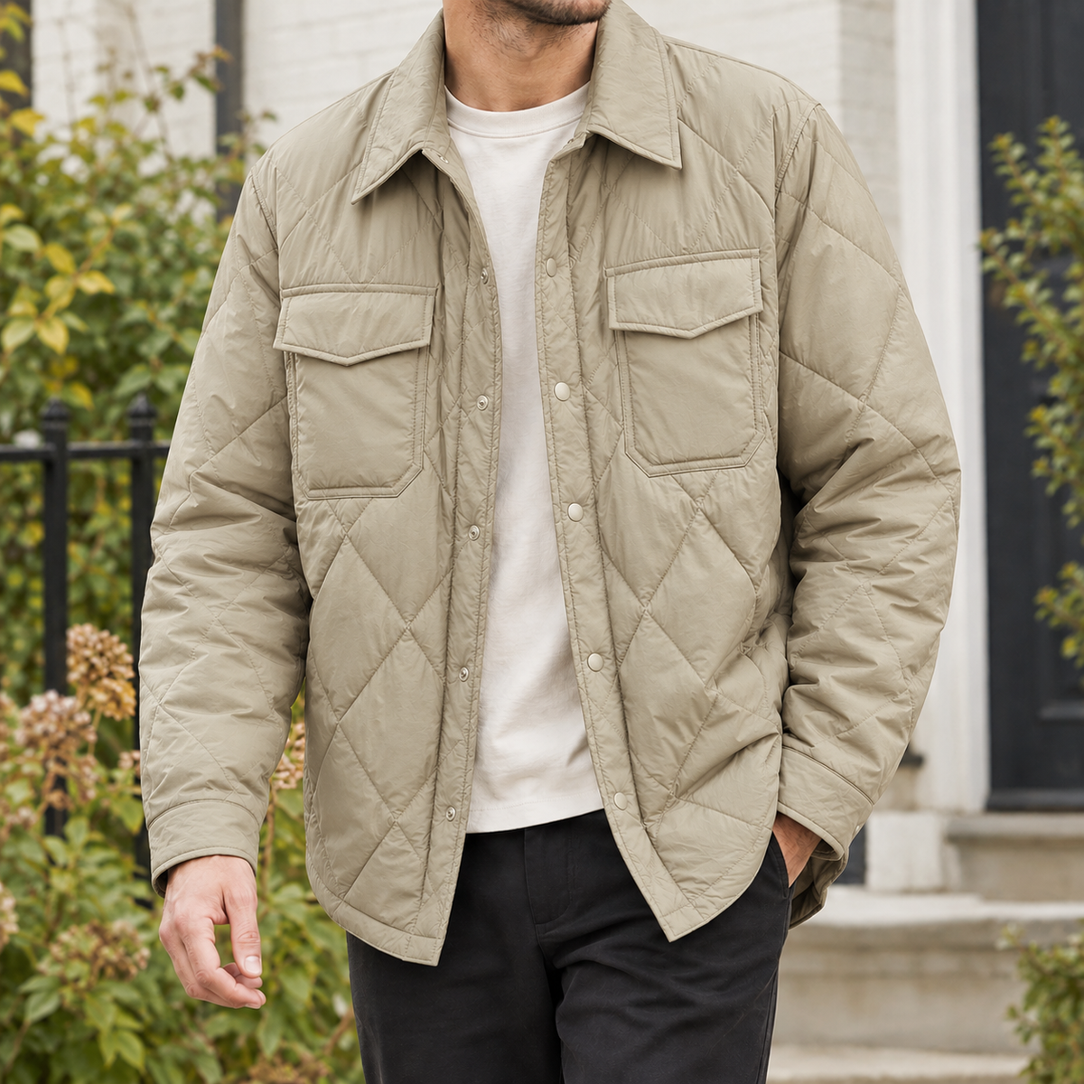 Duvelo - Vadderad Overshirt För Kallare Dagar – bild 3
