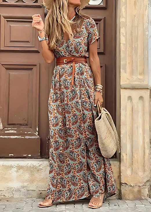 Sybella - Lätt Boho-Maxiklänning – bild 5