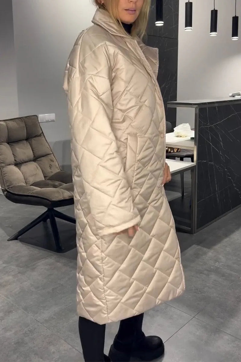 Svea | Elegant lång vinterjacka – bild 6