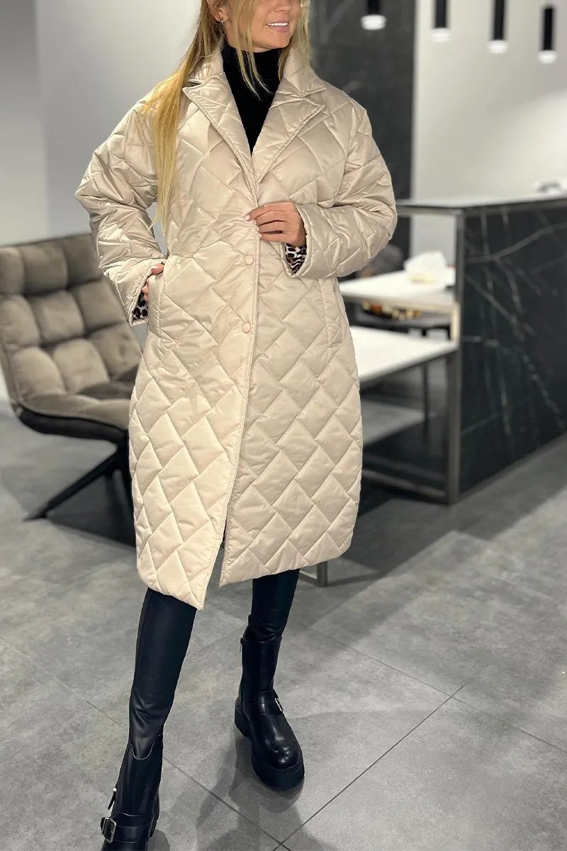 Svea | Elegant lång vinterjacka – bild 3