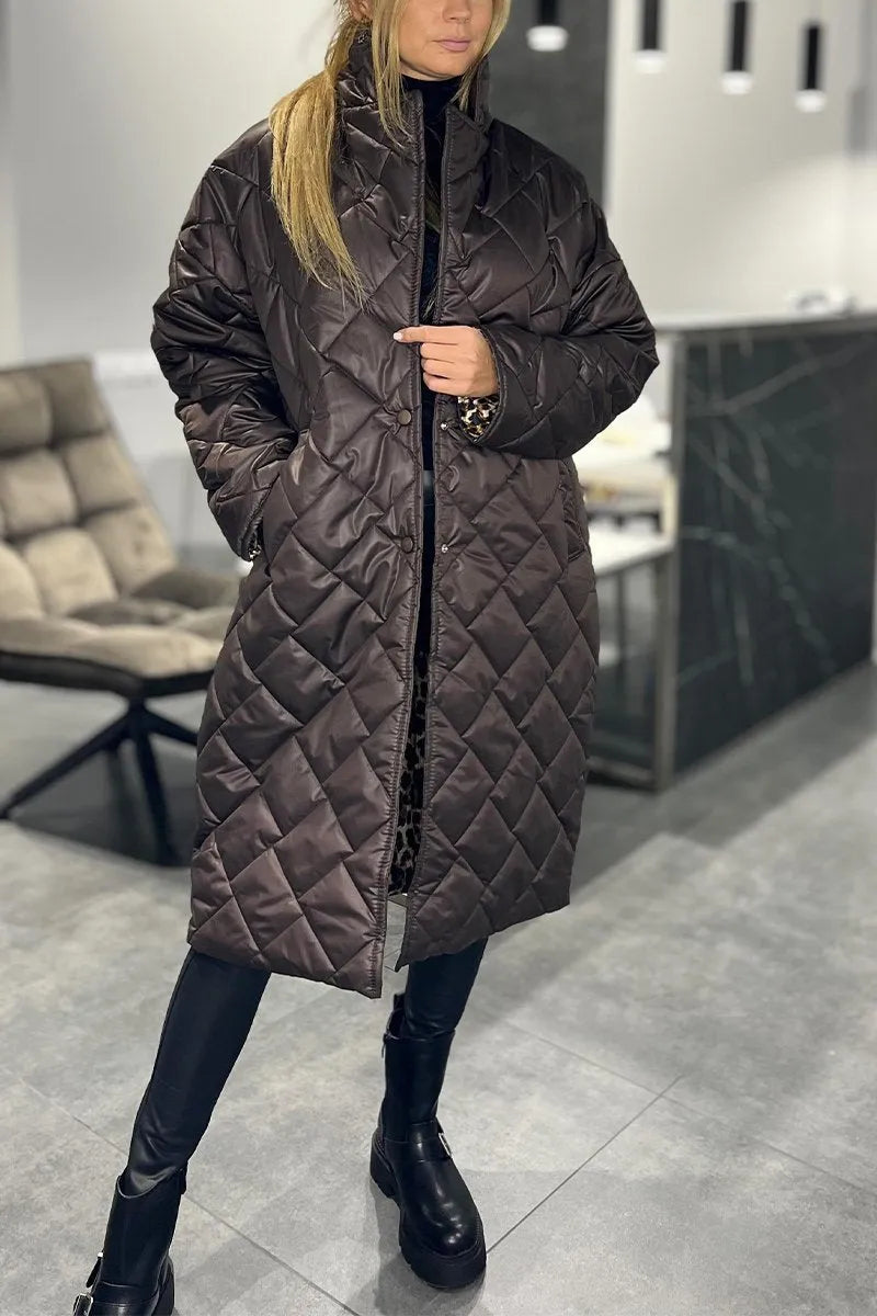 Svea | Elegant lång vinterjacka – bild 4